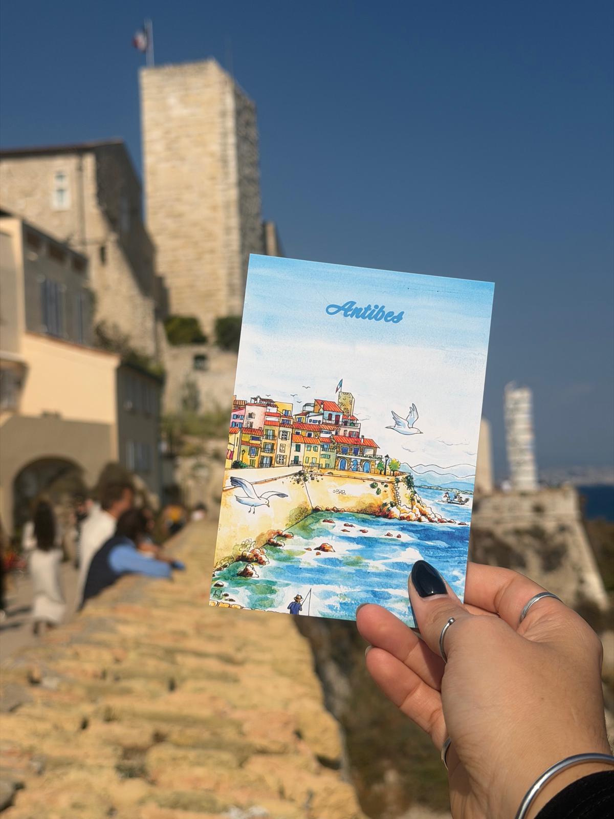 Receive a unique handwritten Postcard (single send)